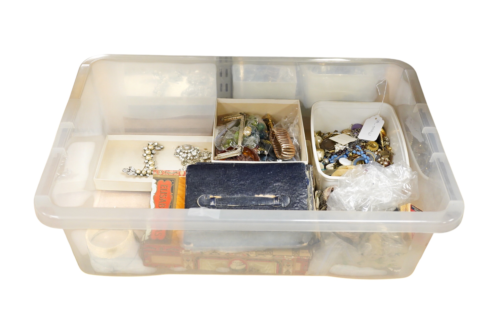 A large quantity of costume jewellery